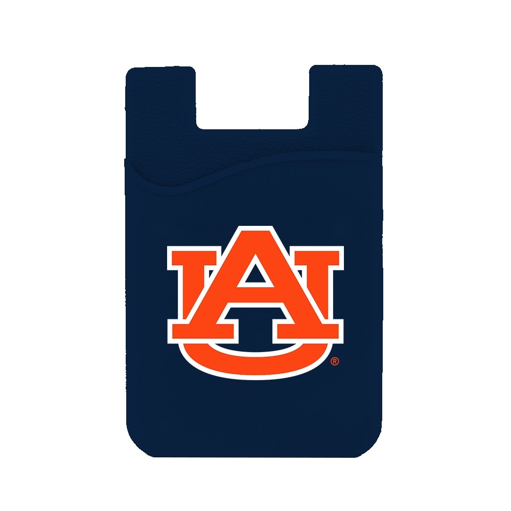 Auburn Tigers Silicone Card Keeper Phone Wallet