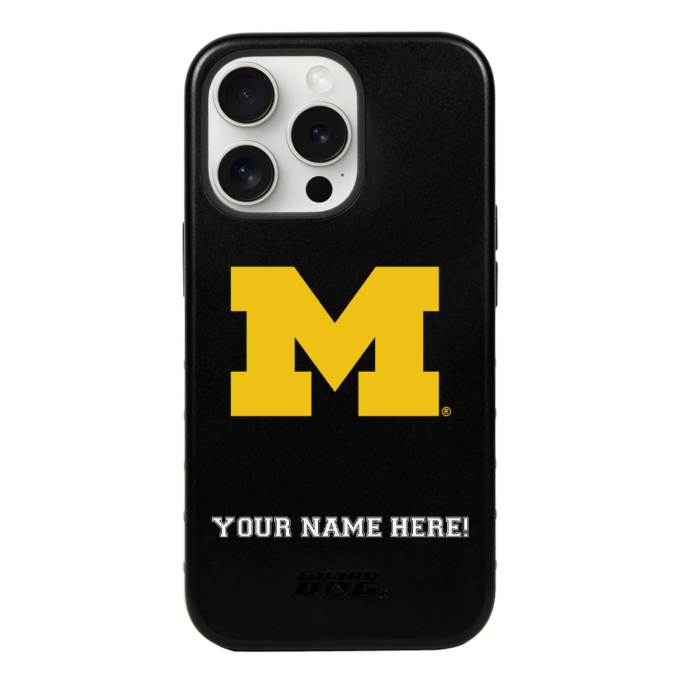 Michigan Wolverines Personalized Design iPhone Cases