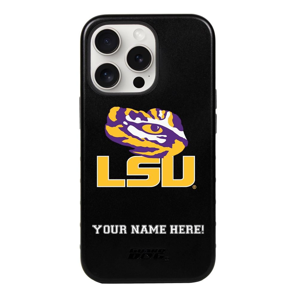 LSU Tigers Personalized Design iPhone Cases