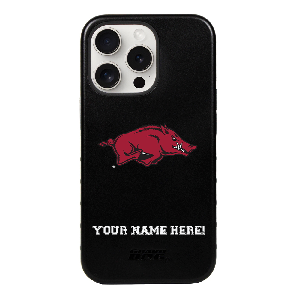 Arkansas Razorbacks Personalized Design iPhone Cases