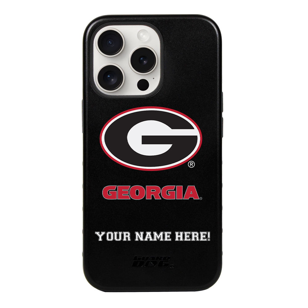 Georgia Bulldogs Personalized Design iPhone Cases