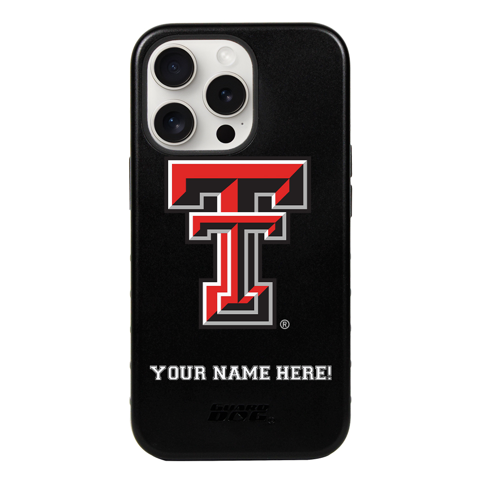 Texas Tech Red Raiders Personalized Design iPhone Cases