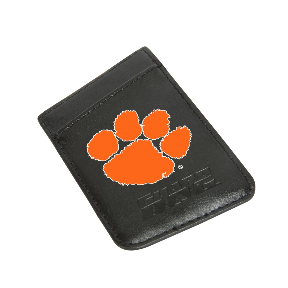 Clemson Tigers Card Keeper Leather Phone Wallet