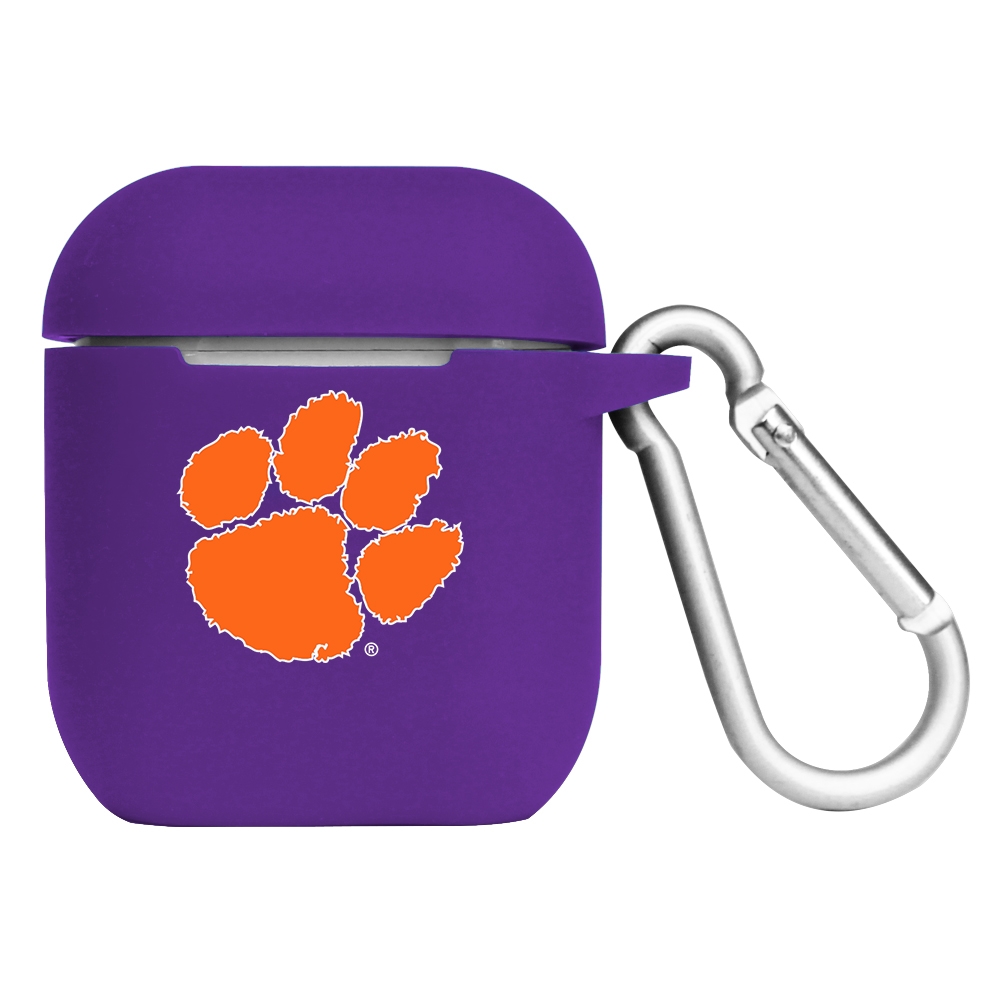 Clemson Tigers Silicone Skin for AirPods Case