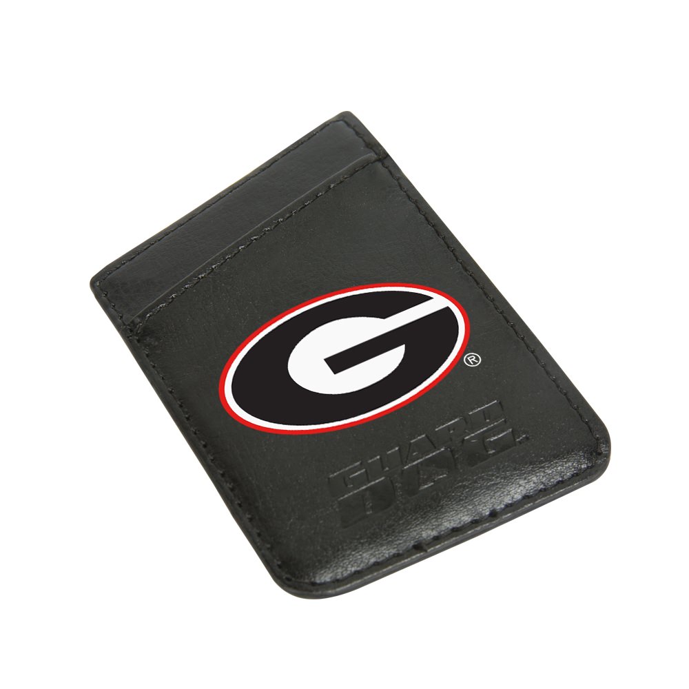 Georgia Bulldogs Card Keeper Leather Phone Wallet