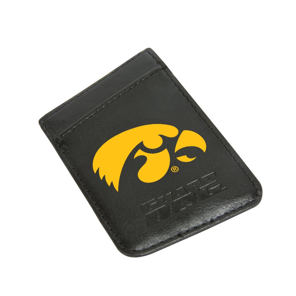 Iowa Hawkeyes Card Keeper Leather Phone Wallet