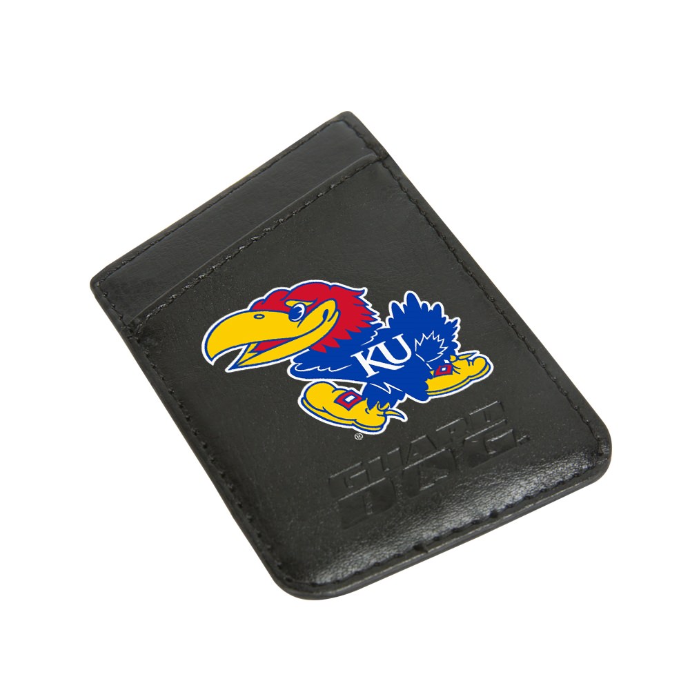 Kansas Jayhawks Card Keeper Leather Phone Wallet