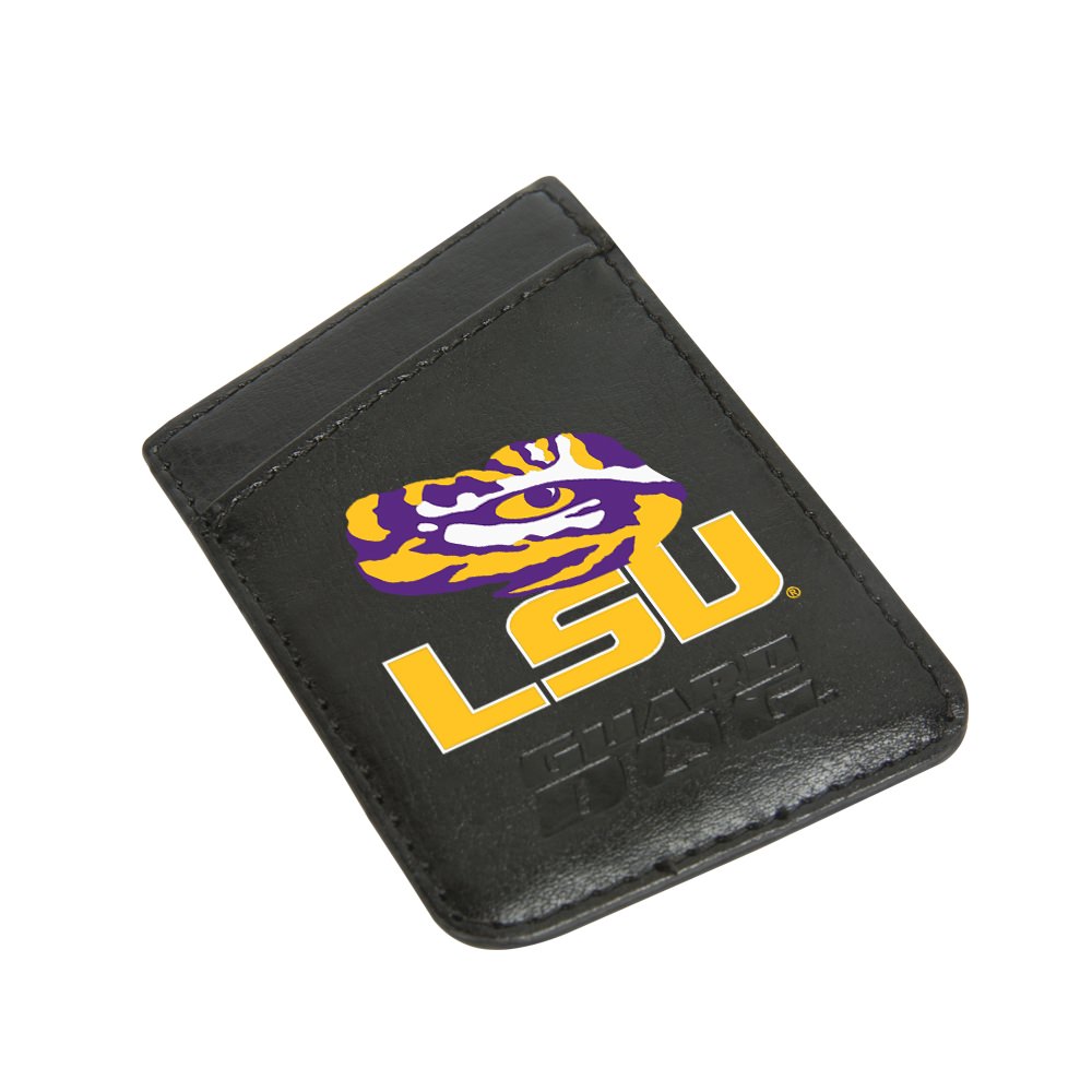 LSU Tigers Card Keeper Leather Phone Wallet