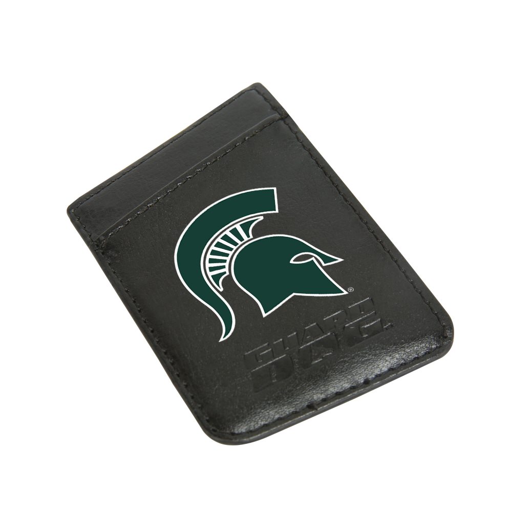 Michigan State Spartans Card Keeper Leather Phone Wallet