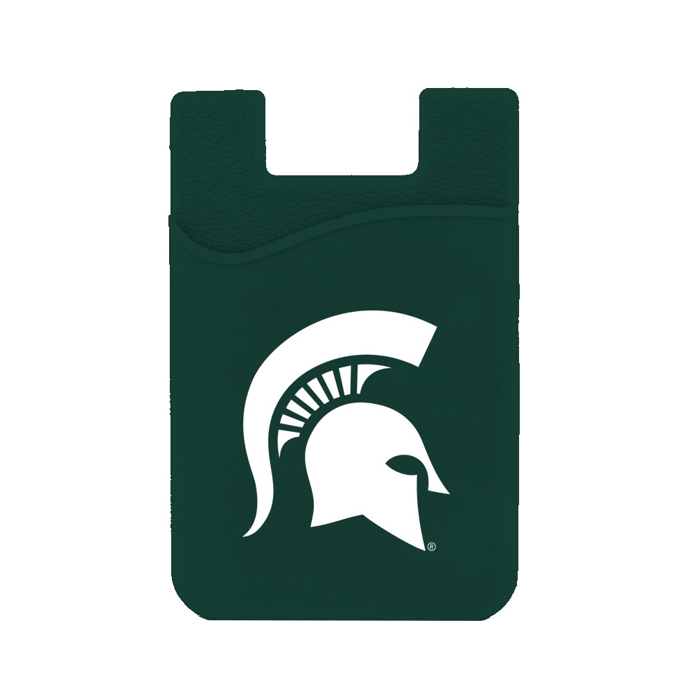 Michigan State Spartans Silicone Card Keeper Phone Wallet