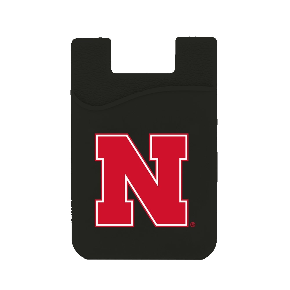 Nebraska Cornhuskers Silicone Card Keeper Phone Wallet