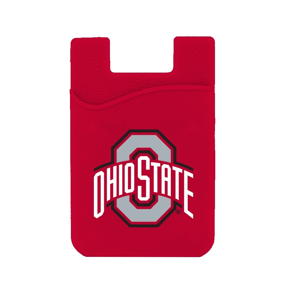 Ohio State Buckeyes Silicone Card Keeper Phone Wallet