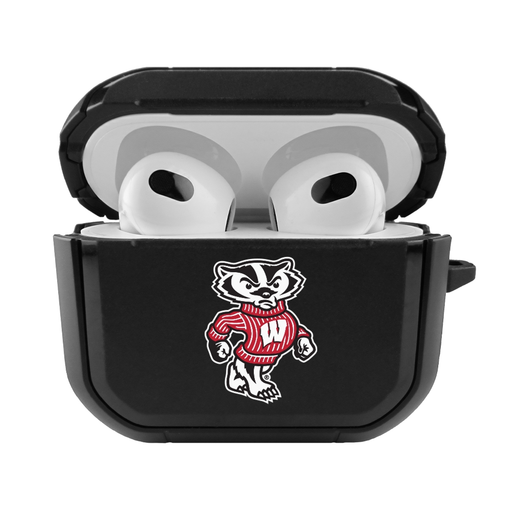 Wisconsin Badgers Cover for Apple Airpods (3rd Generation) Case