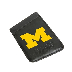 
Michigan Wolverines Card Keeper Leather Phone Wallet with RFID Protection