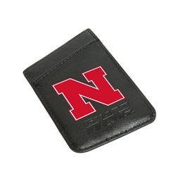 
Nebraska Cornhuskers Card Keeper Leather Phone Wallet with RFID Protection