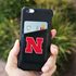 Nebraska Cornhuskers Card Keeper Leather Phone Wallet with RFID Protection
