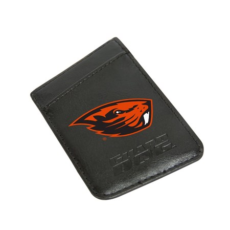 Oregon State Beavers Card Keeper Leather Phone Wallet with RFID Protection
