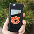 Auburn Tigers Card Keeper Leather Phone Wallet with RFID Protection
