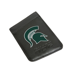 
Michigan State Spartans Card Keeper Leather Phone Wallet with RFID Protection