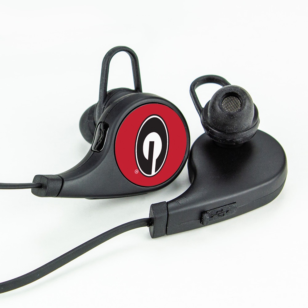 Georgia Bulldogs HX-300 Bluetooth Earbuds