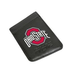 
Ohio State Buckeyes Card Keeper Leather Phone Wallet with RFID Protection