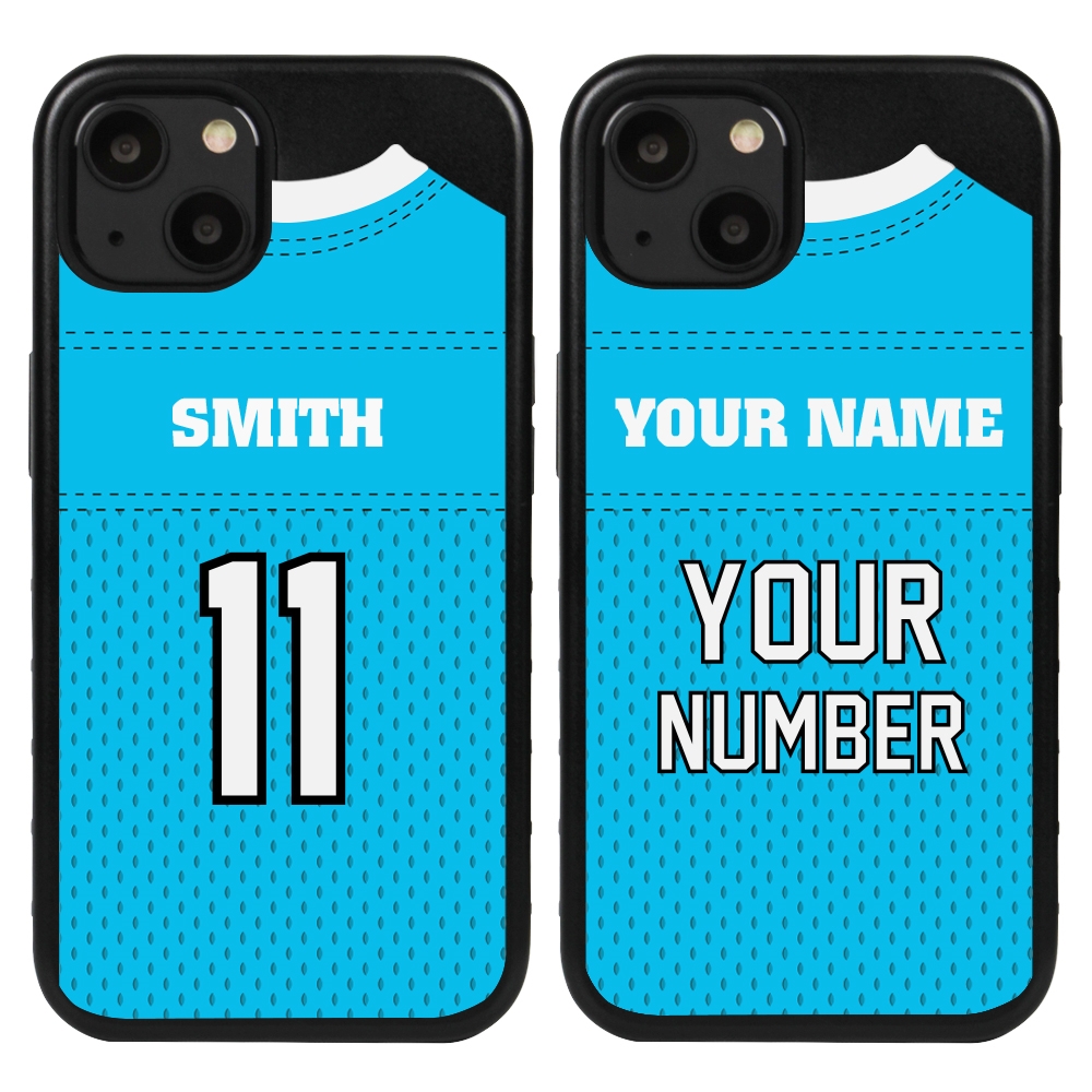 : Customized Phone Case Football Jersey Black Case for