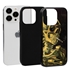Famous Art Case for iPhone 13 Pro (Van Gogh – Skull with Burning Cigarette) 
