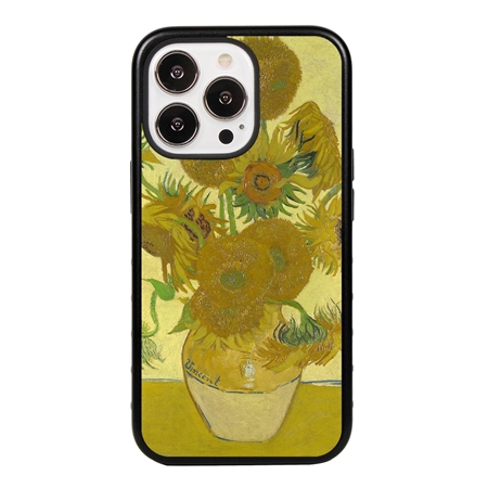Famous Art Case for iPhone 14 Pro (Van Gogh – Sunflowers) 
