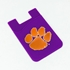 Clemson Tigers Silicone Card Keeper Phone Wallet
