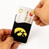 Iowa Hawkeyes Silicone Card Keeper Phone Wallet
