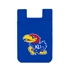 Kansas Jayhawks Silicone Card Keeper Phone Wallet
