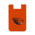 Oregon State Beavers Silicone Card Keeper Phone Wallet
