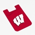 Wisconsin Badgers Silicone Card Keeper Phone Wallet
