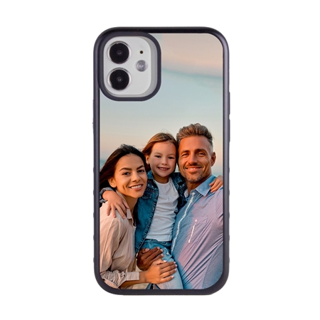 Custom Photo Case for iPhone 12 Mini (Black Case)
