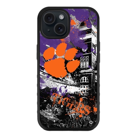 Guard Dog Clemson Tigers PD Spirit Phone Case for iPhone 15 Plus
