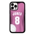 Custom Volleyball Jersey Case for iPhone 14 Pro (White Jersey)
