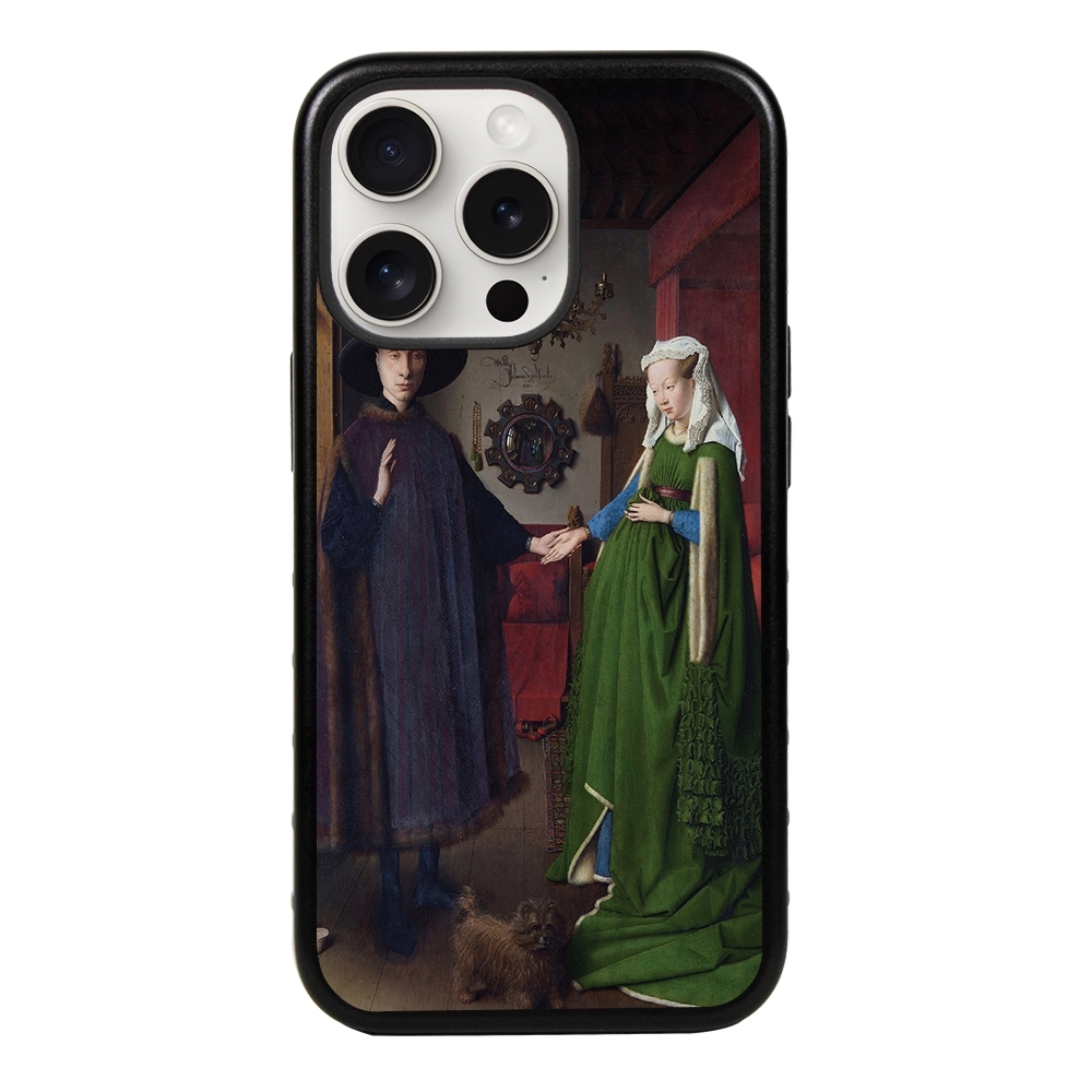 Picture for category Arnolfini Portrait by Van Eyck iPhone Cases