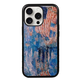 Picture for category The Avenue in The Rain by Hassam iPhone Cases