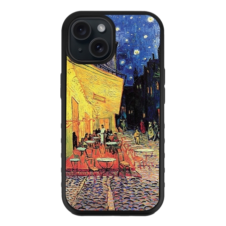 Famous Art Case for iPhone 15 (Van Gogh - Café Terrace at Night) 
