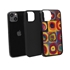 Famous Art Case for iPhone 14 (Kandinsky - Squares with Concentric Rings) 
