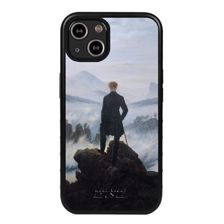 Famous Art Case for iPhone 14 Plus (Friedrich - Wanderer Above The Sea of Fog) 
