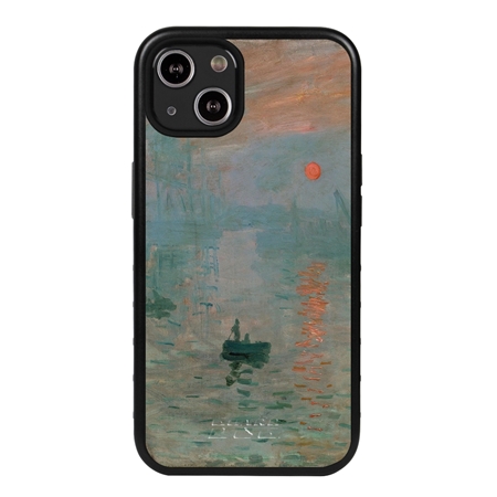 Famous Art Case for iPhone 14 Plus (Monet - Impression Sunrise) 
