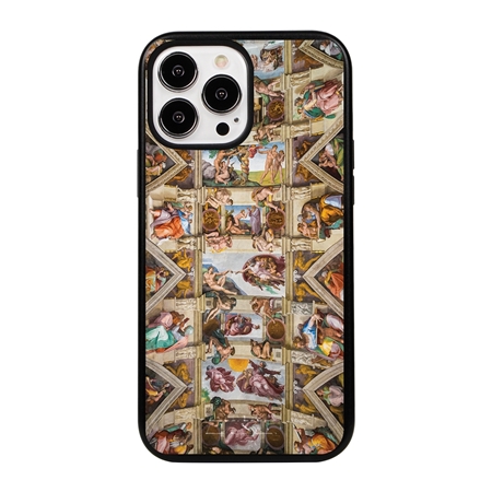 Famous Art Case for iPhone 14 Pro Max (Rafael - Sistine Chapel) 
