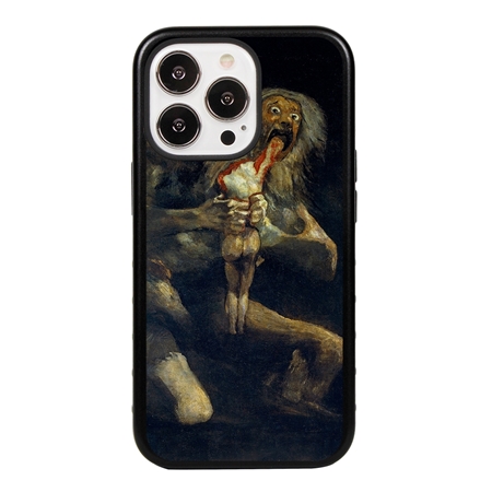 Famous Art Case for iPhone 13 Pro (de Goya - Saturno Devouring his Son) 
