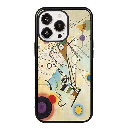 Famous Art Case for iPhone 13 Pro (Kandinsky - Composition 8) 
