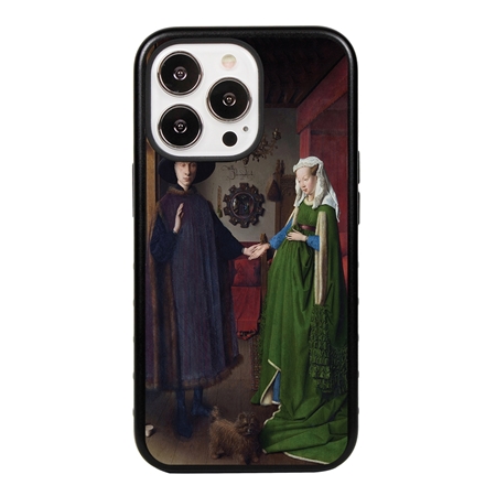 Famous Art Case for iPhone 13 Pro (Van Eyck - Arnolfini Portrait) 
