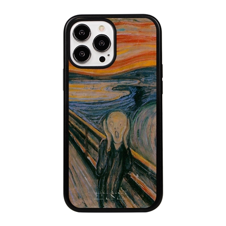 Famous Art Case for iPhone 13 Pro Max (Munch - The Scream) 
