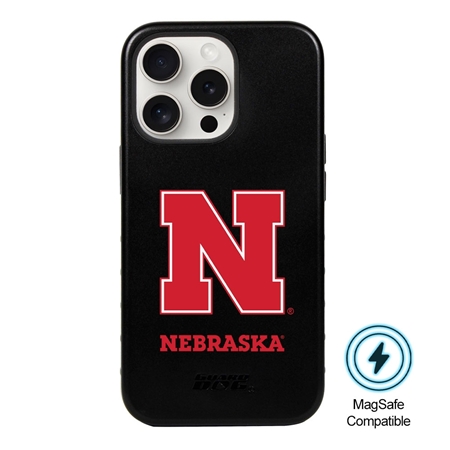 Guard Dog MagSafe Nebraska Cornhuskers Logo Case for iPhone 15 Pro Max
