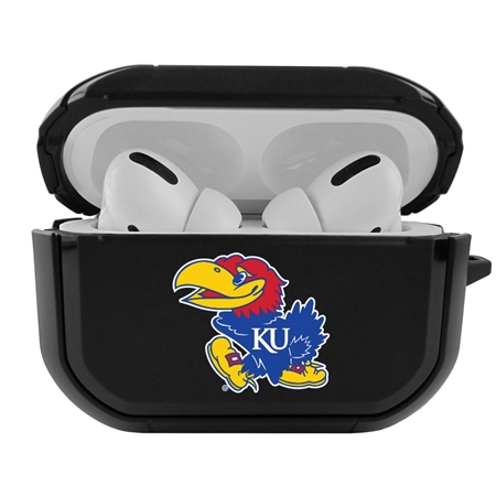 Kansas Jayhawks Black Cover for Apple Airpods Pro (2nd Generation) Case
