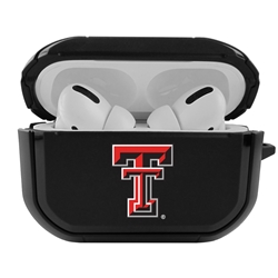 
Texas Tech Red Raiders Black Cover for Apple Airpods Pro (2nd Generation) Case